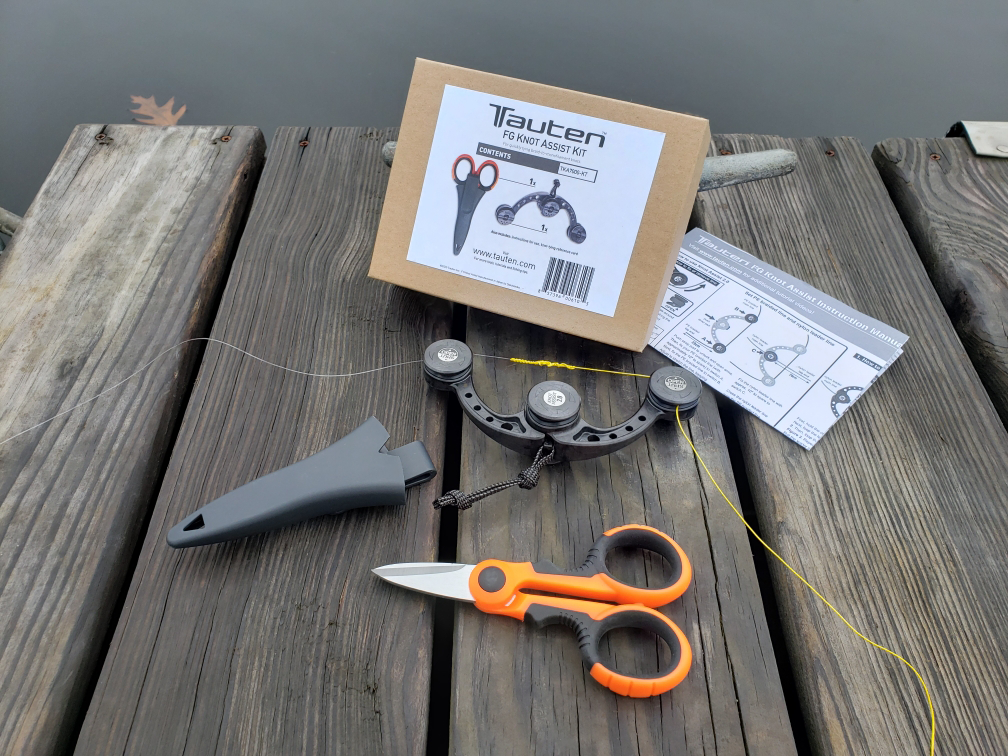 FG Knot Tool Assist Fishing Knot Tying Tool Dual PE Sticks Braid Hook Remover Us 